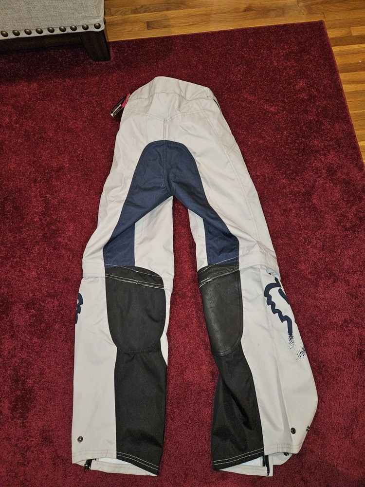 New Womens Fox Racing Switch Pant Gray Size 8