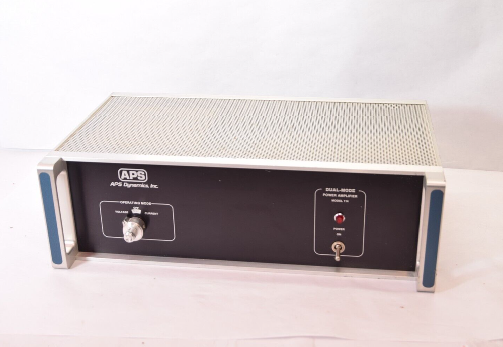 APS Dynamics 114 Power Amplifier Acoustic Power Systems Dual mode Amplifier