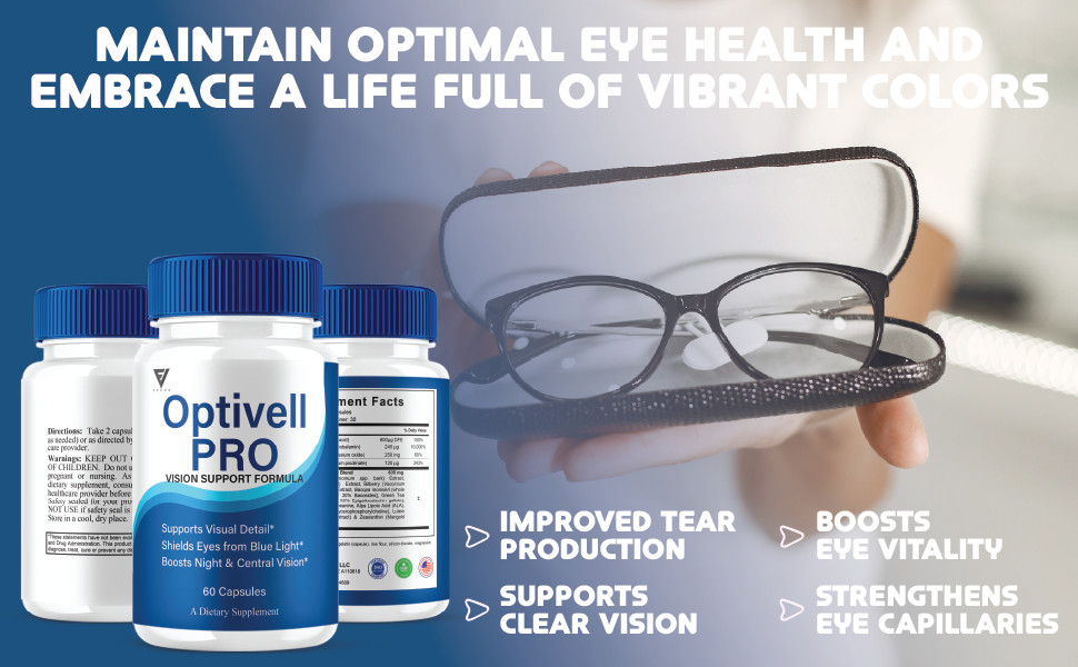 (5 Pack) Optivell Pro Vision Capsules, Optivell Advanced Formula (300 Capsules)