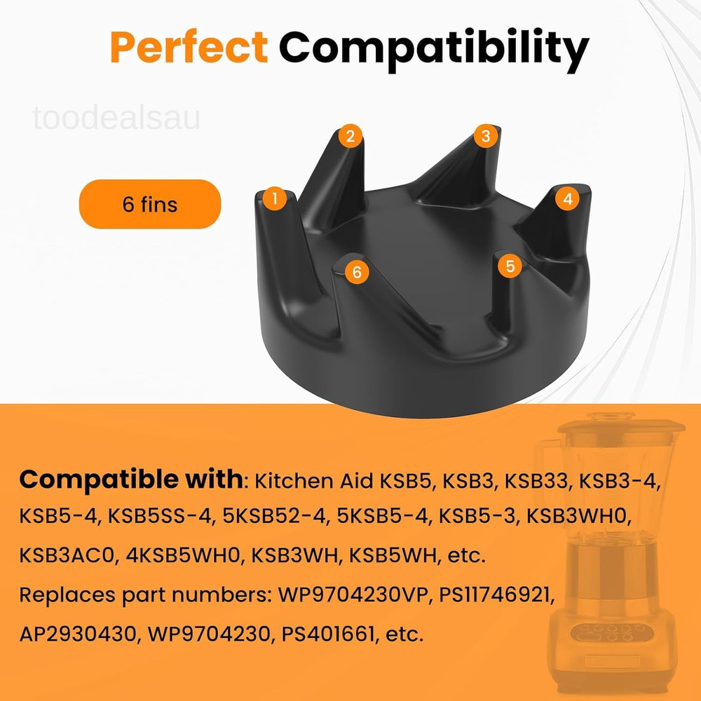 4 Pcs 9704230 Blender Coupler with Spanner, Drive Coupling Kit 4pcs