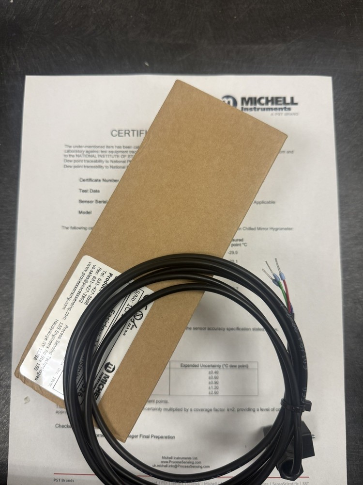 Michell Easidew transmitter EA2-TX+100+HD (Calibrated) with 6' sensor cable
