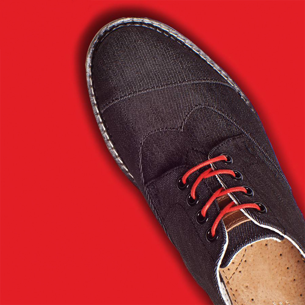 [2 Pairs] (4 Laces) Waxed Shoelace for Dress Shoes Laces Oxford Brown Black Red