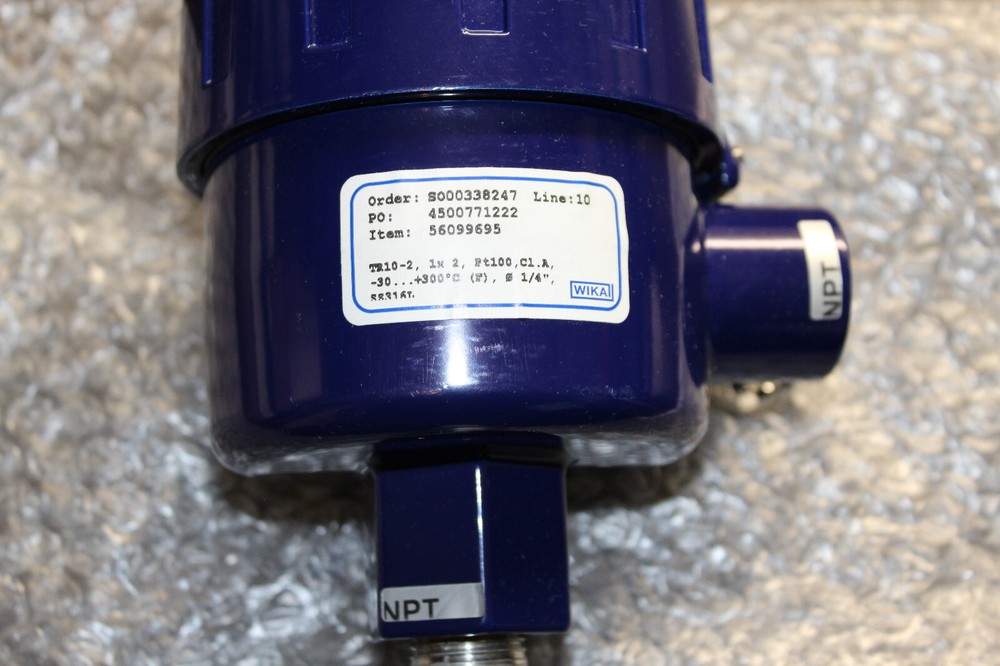 WIKA TR10-2 Internal Spring Loaded RTD Assembly