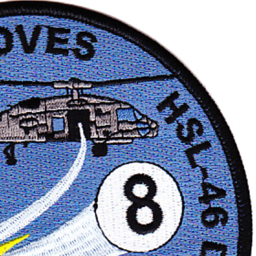 USS S.W. Groves HSL-46 DET-8 Patch