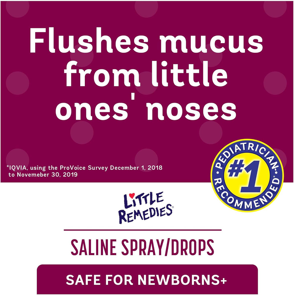 Noses Saline Spray Drops, 1 Fl Oz