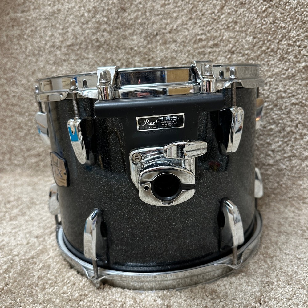 Pearl Export ELX Tom 12"x9" Tom Black Sparkle