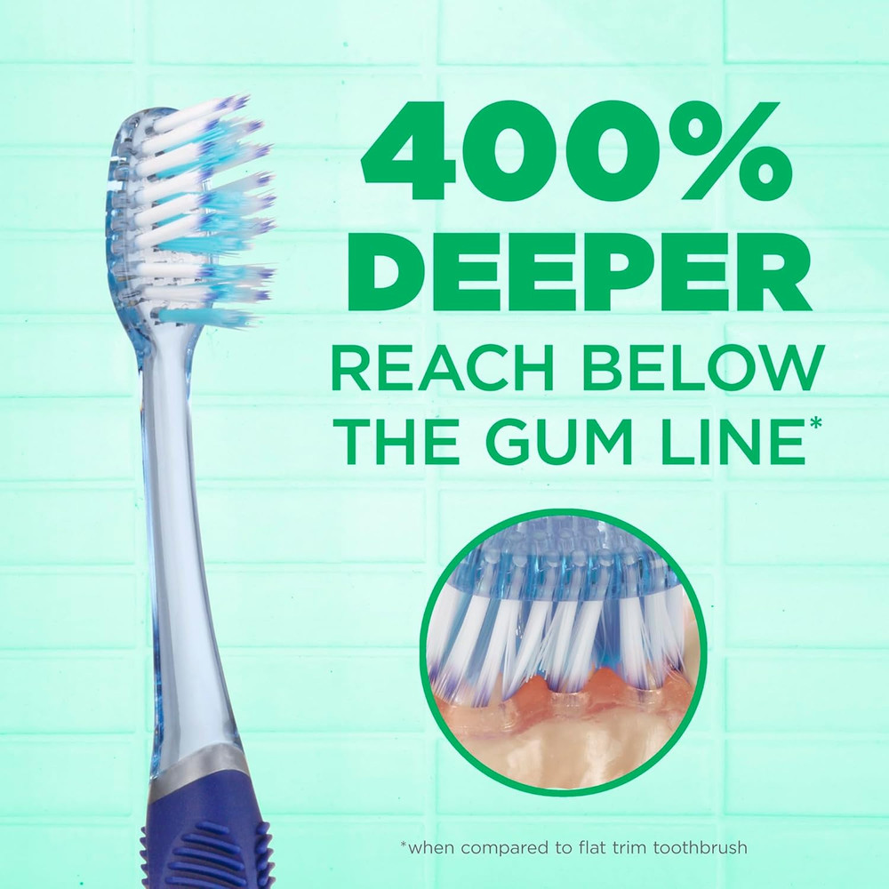 Technique Deep Clean Toothbrush - Compact Head - Soft Toothbrushes for Adults...