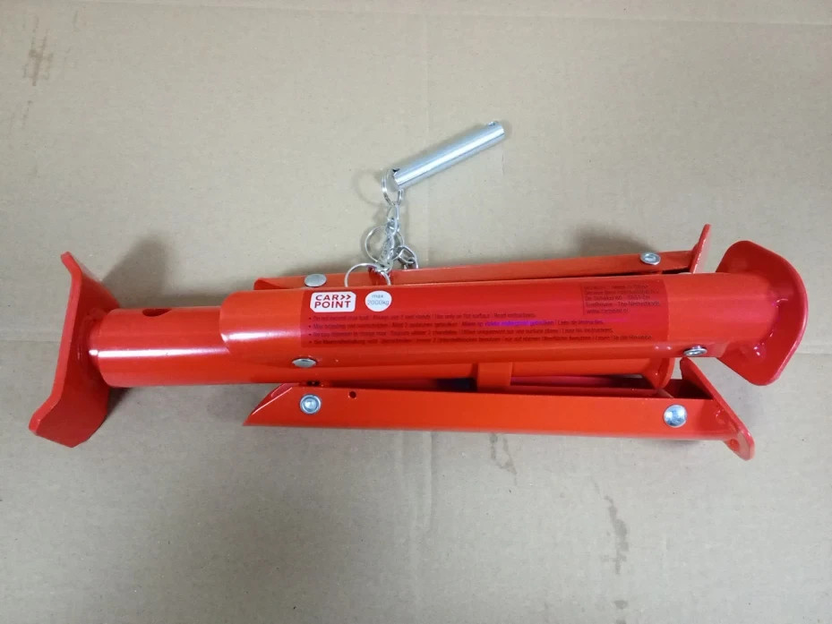 Carpoint Foldable Axle Stands 2000kg TÜV GS Approved Foldable Adjustable Red