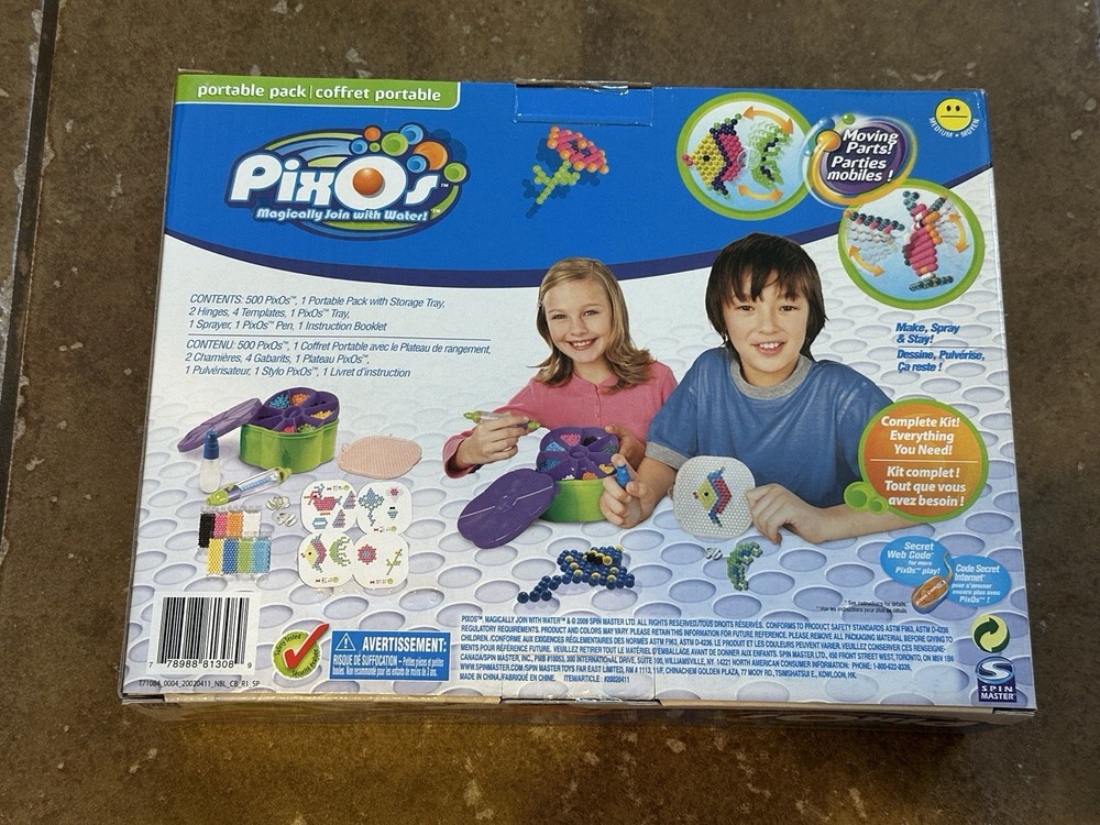 Pixos Portable Pack Target Exclusive Spin Master NIB