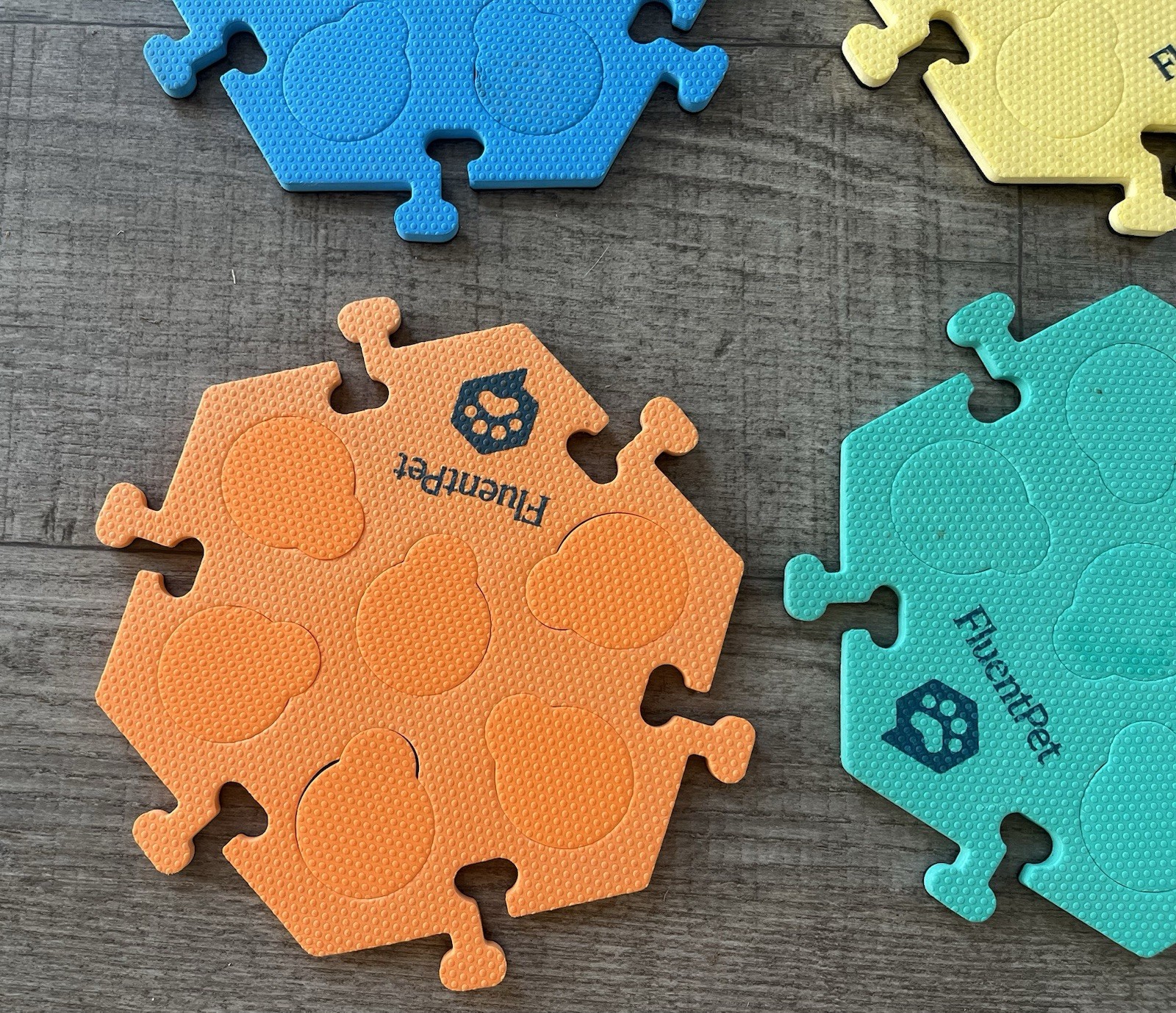 Gently Used Fluent Pet Connect Base with 6 HexTiles and 30 Connect Buttons