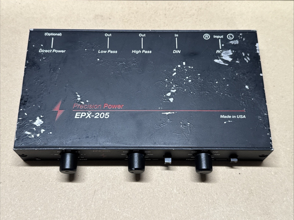 PPI Precision Power 4100AM Stereo Amplifier 4 Channels, Old School