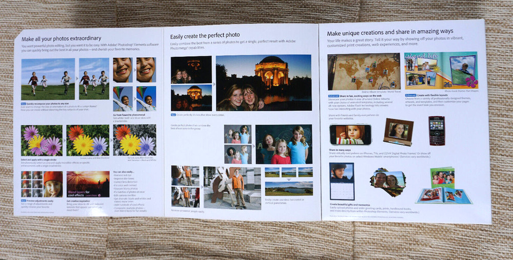 Photoshop Elements 8 for Windows - New Sealed - Photo Editing Software