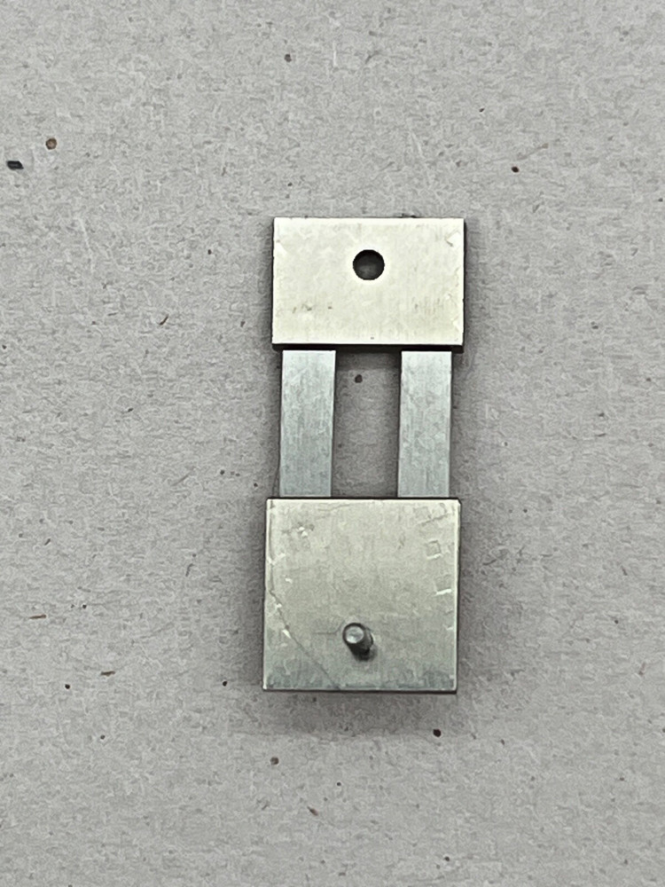 NOS CLOCK SUSPENSION SPRING #7, 20mm / 8mm.