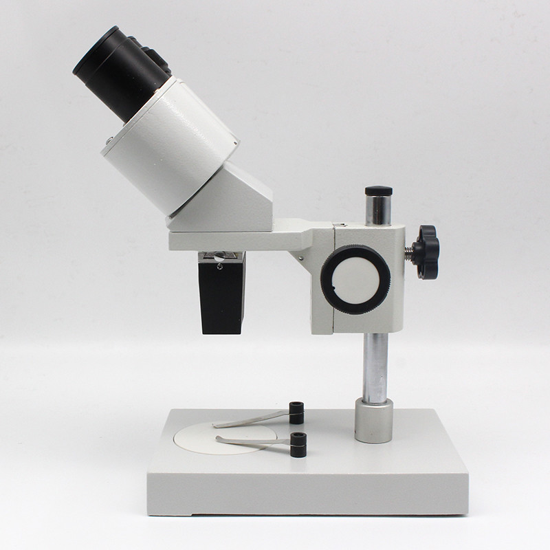 40X Optical Binocular Stereo Microscope with WF10X Eyepiece 4X Objective Tools