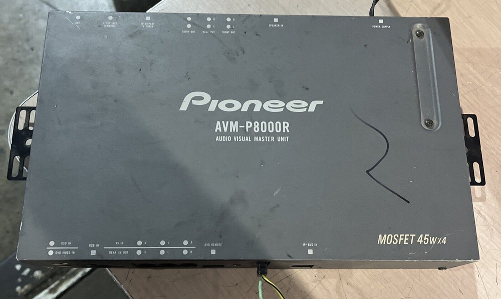 PIONEER AVM-P8000R AUDIO VISUAL MASTER UNIT