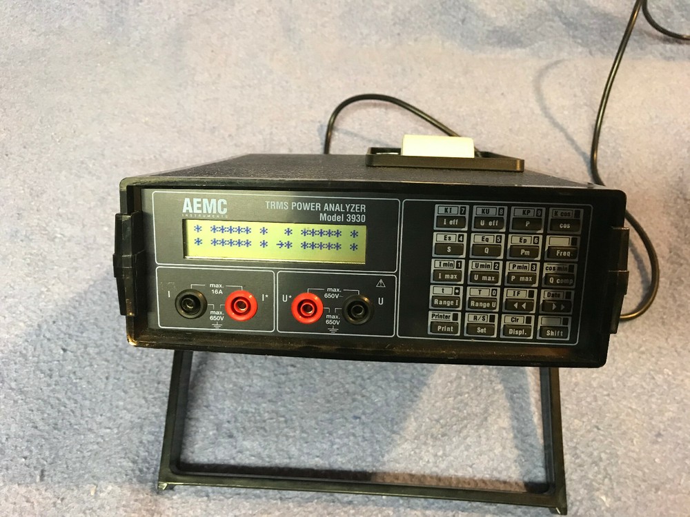 AEMC 3930 TRMS Power Analyzer