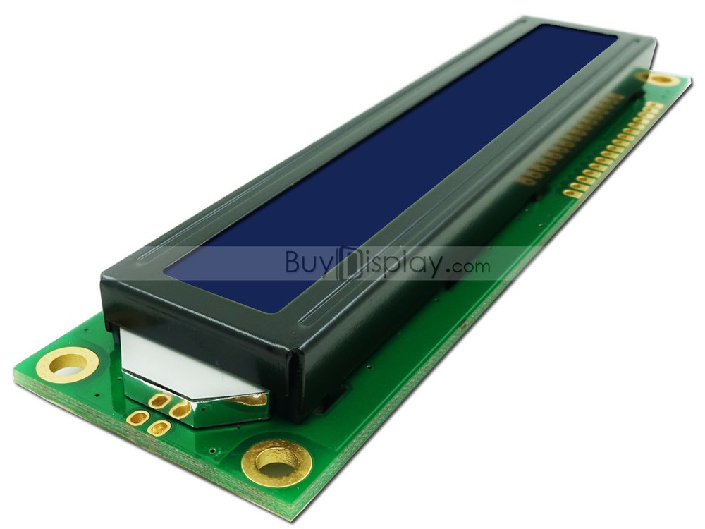 5V 16x1 Blue LCD Big Character Module Display HD44780 Controller w/Tutorial