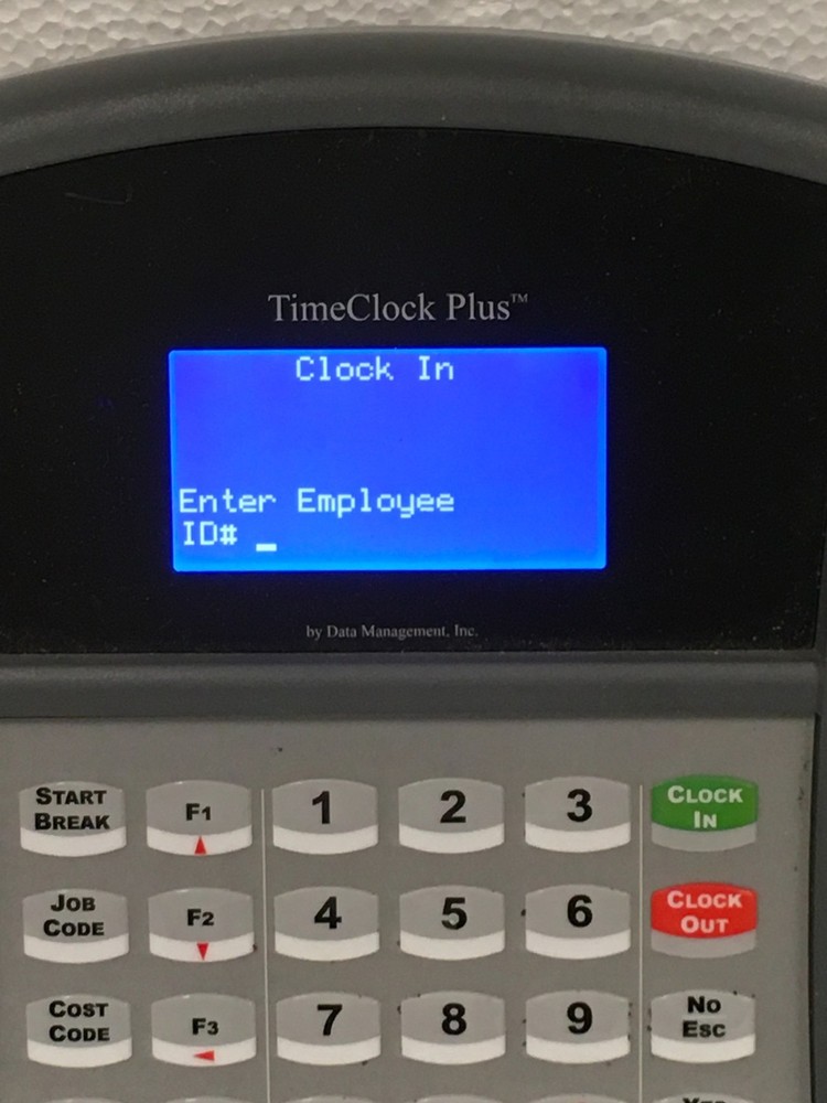 TimeClock Plus HID ProxPoint Plus Time Clock Reader w/ Power Supply, WORKING