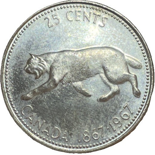 1967 Canadian Quarter