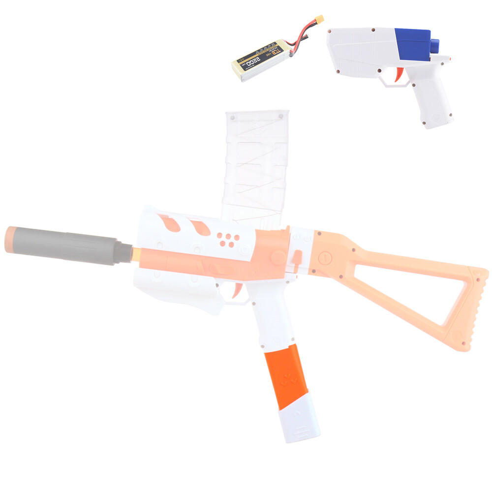 Worker Mod Extended Lipo Battery Case Straight Type for Hurricane Blaster