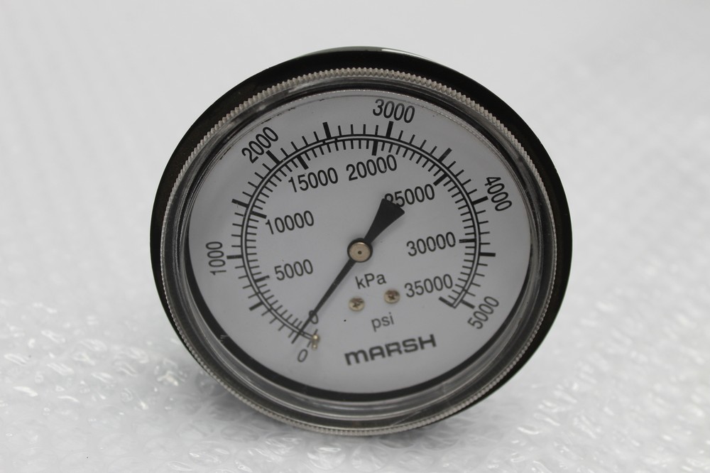 MARSH 0-5000 PSI GAUGE UNMP