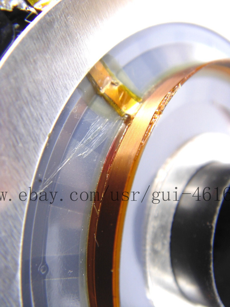 2pcs Replacement Diaphragm for BMS 4555 DRIVER 8Ohm Alluminium Flat wire