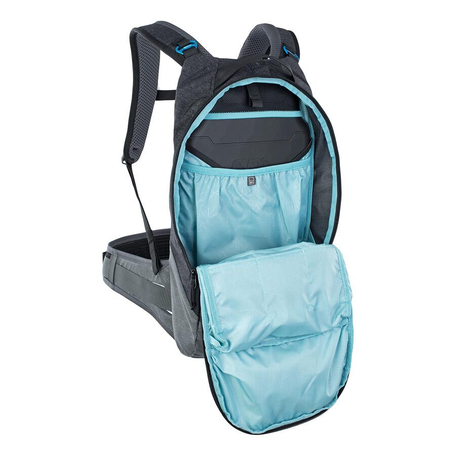 EVOC, Trail Pro 10, Protector backpack, 10L, Stone/Carbon Grey, LXL