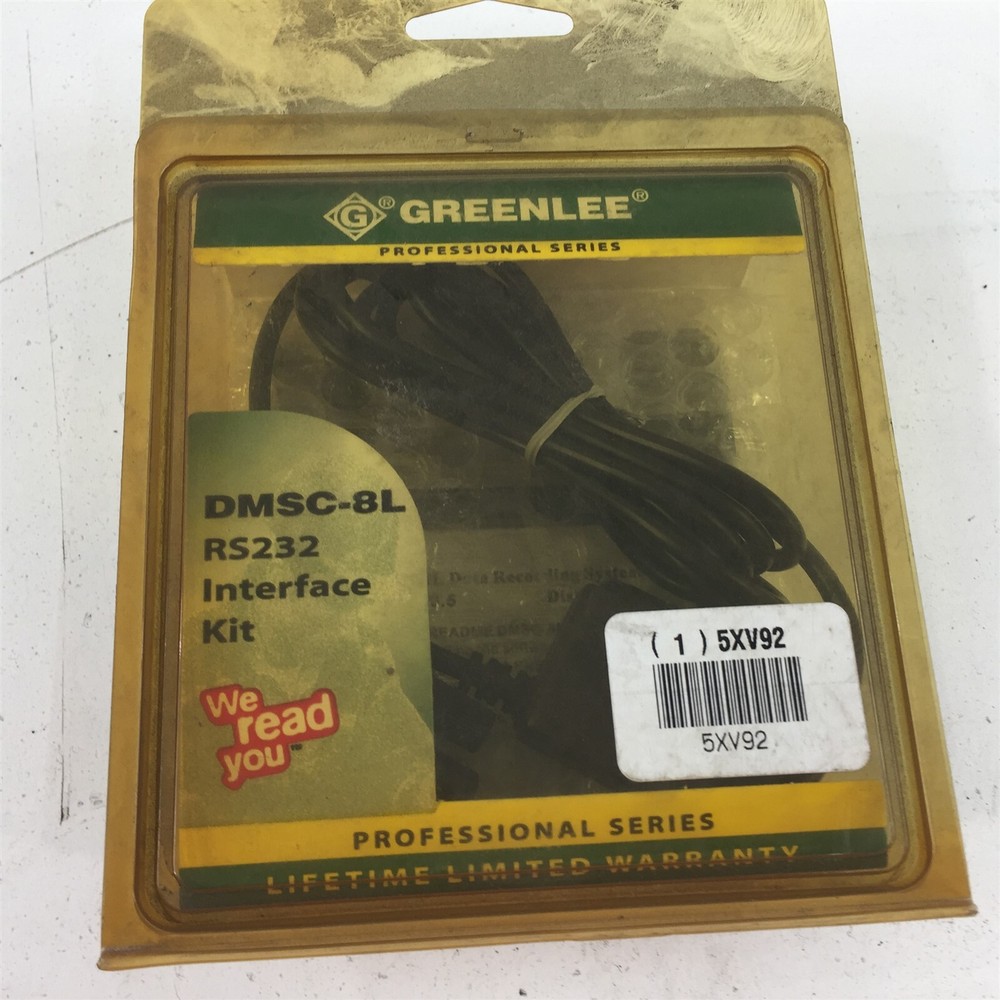 Greenlee DMSC-8L RS232 Interface Kit 5XV92