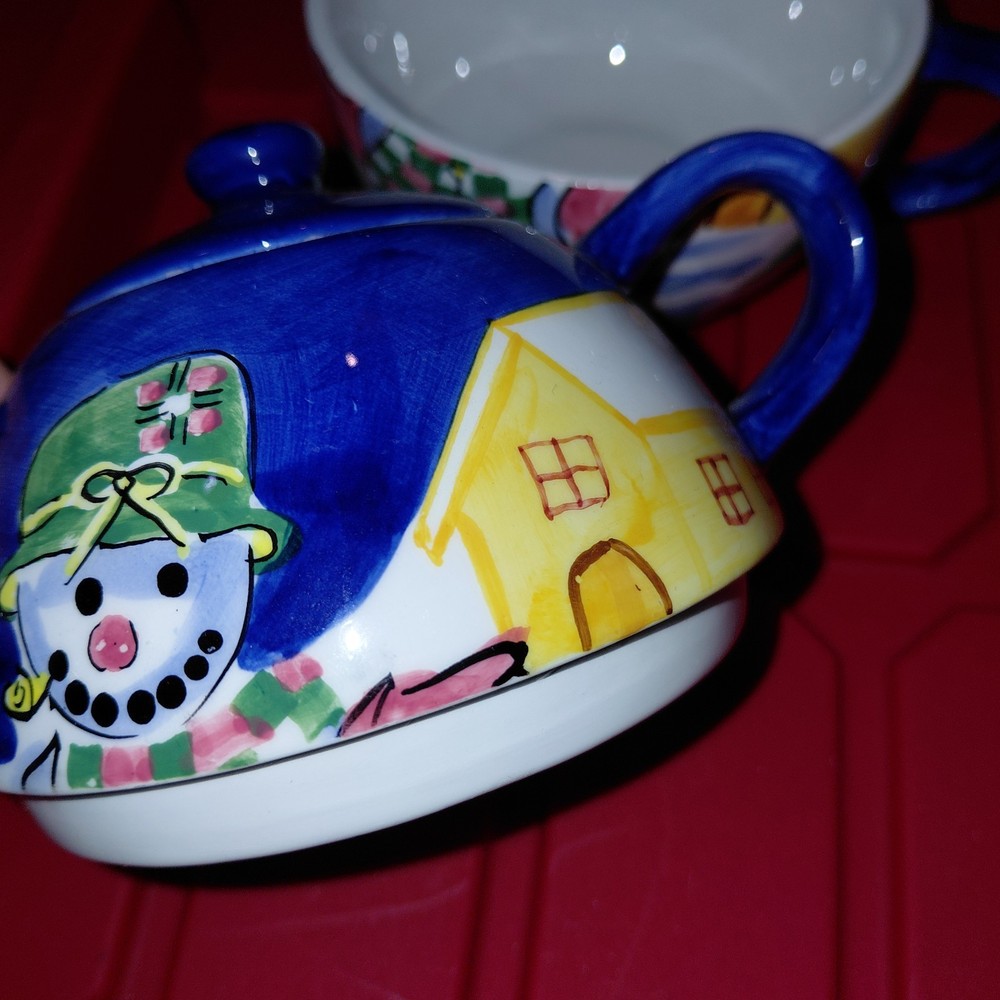 Cordonbleu 2 piece christmas tea set with cup