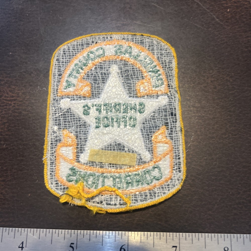 Vtg Obsolete Corrections Prison Jail Patch Pinelllas County Sheriff Corrections
