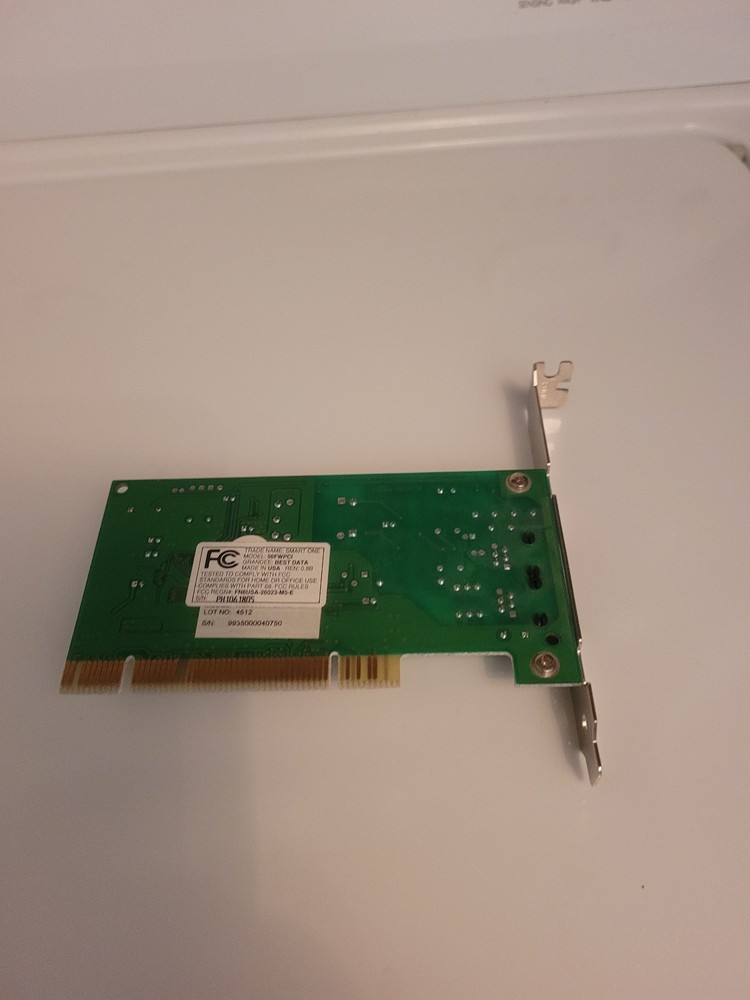 BEST DATA 56FWPCI Data/Fax 56K PCI Internal Modems