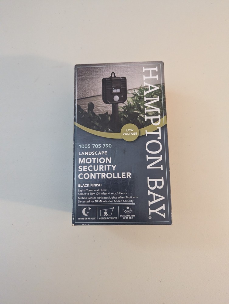 NEW Hampton Bay Landscape (Low Voltage) Motion Security Controller Model #99007