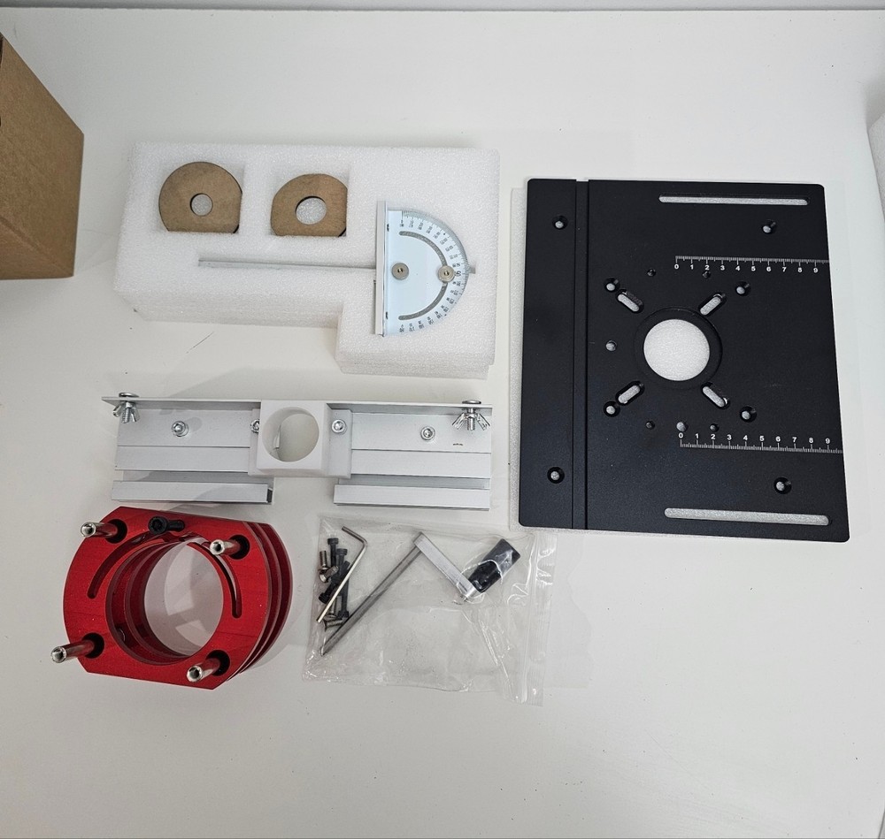 Router Kit, Aluminum Alloy Table Base Plate Router, Router Table Saw Insert Base