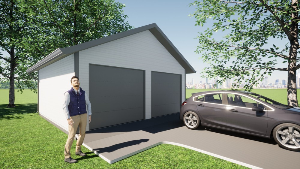 20x20 Garage Floor Plan