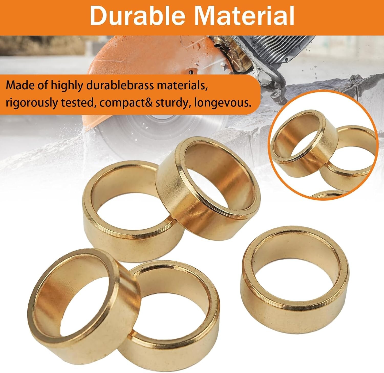 5 Pack -TS400 TS420 TS460 TS760 TS700 TS800 Saw Blade Arbor Adapter Reducer Ring