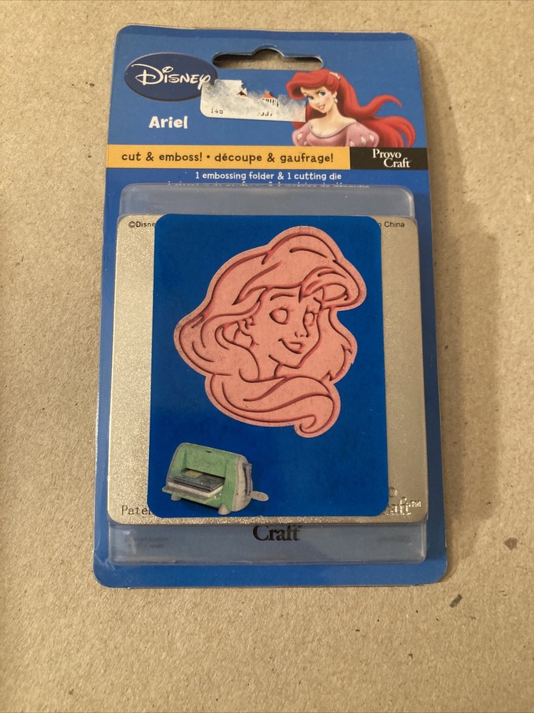 DISNEY MICKEY MOUSE ARIEL NEMO CUTTLEBUG CUTTING DIE PROVO CRAFT (7)