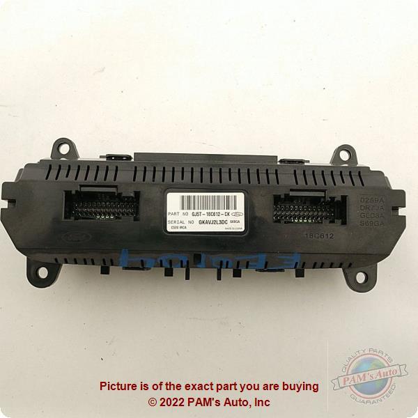 Used A/C Selector Switch fits: 2019 Ford Escape front automatic temperature cont