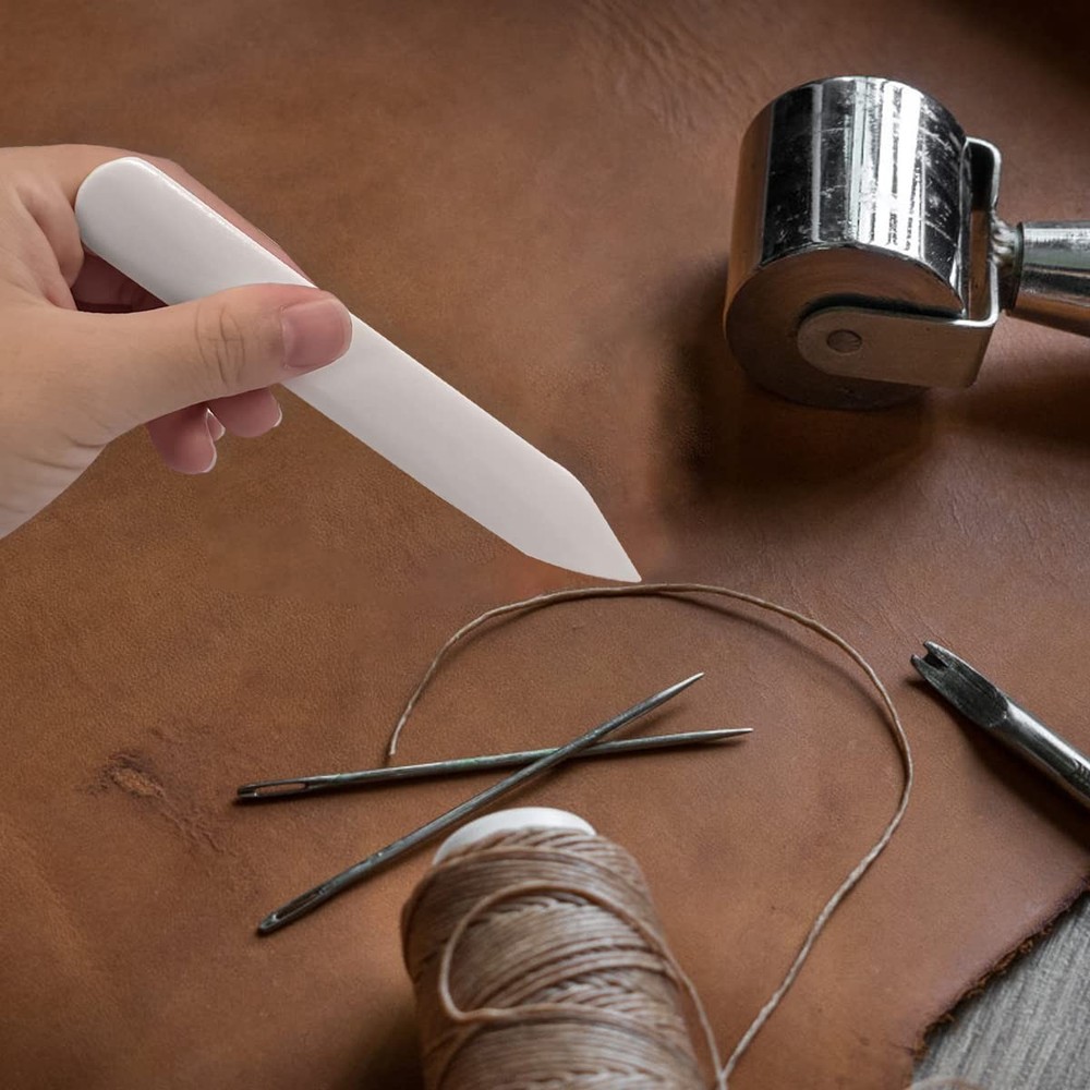 Genuine Bone Folder 2PCS Creaser Bookbinding Tool Scoring Kit for Letter Open...