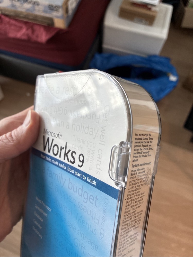 Microsoft Works 9 for Windows XP and Windows Vista