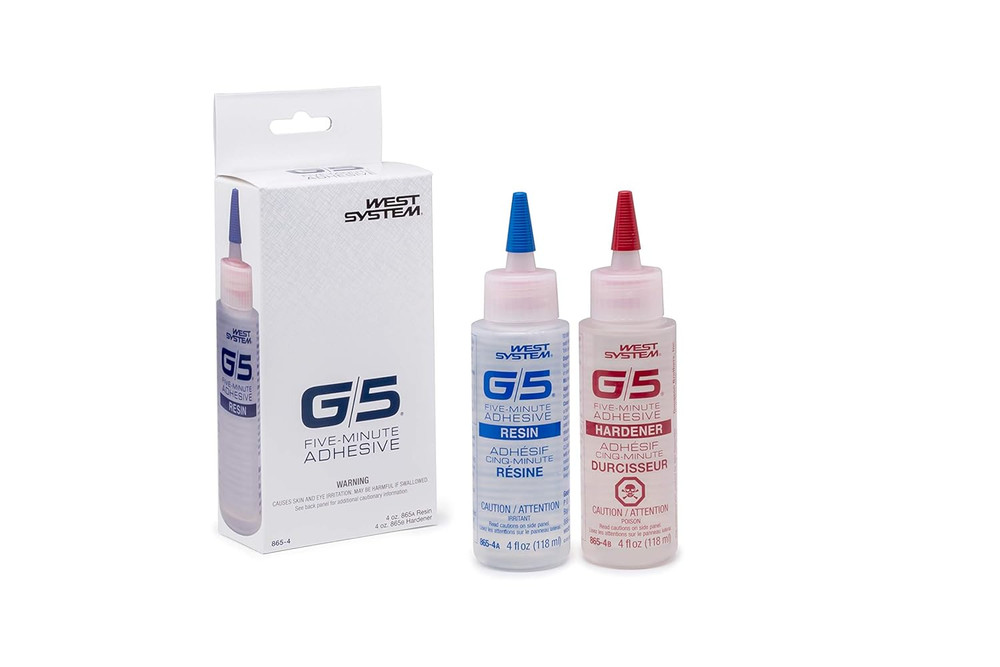 865-4 G/5 Five Minute Epoxy Adhesive, 8 Fl Oz