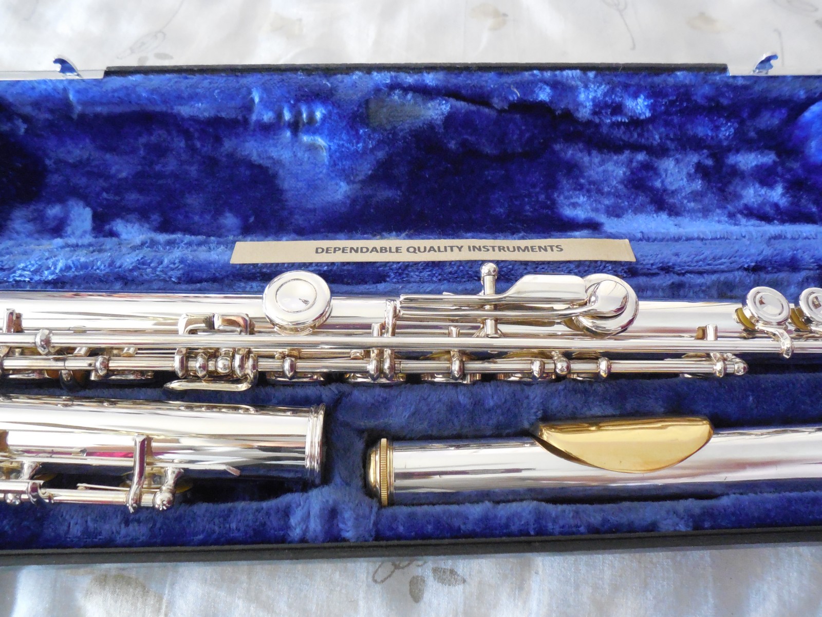 Emerson ELD Reconditioned Open Hole B Foot Sterling Silver Head Flute 3BSH