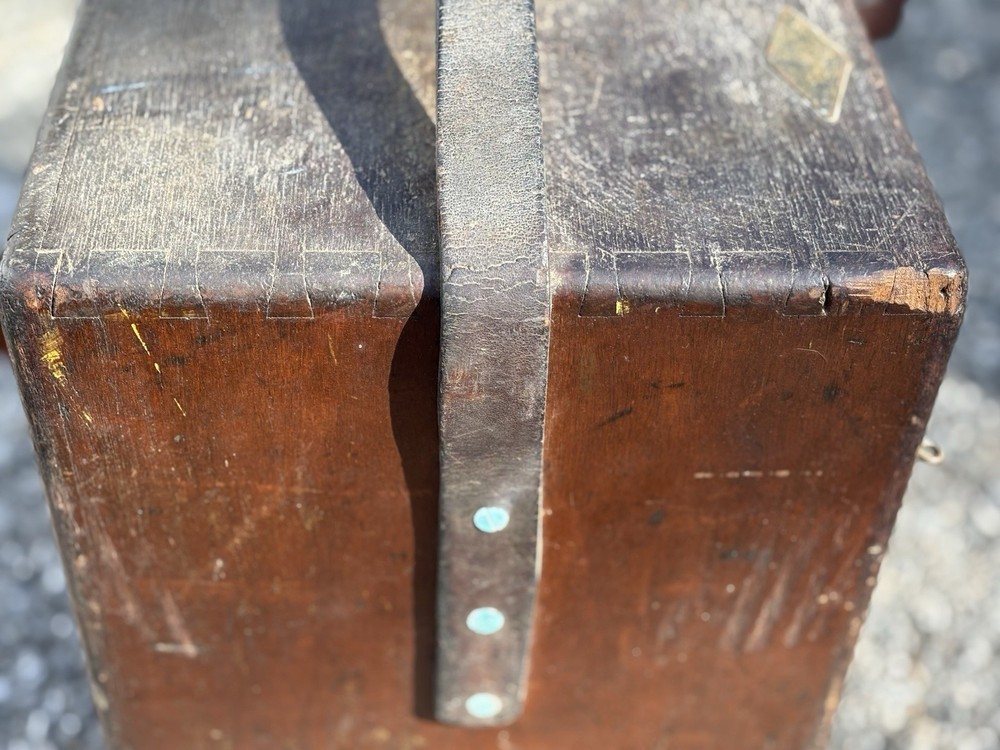 Antique Buff & Buff Surveying Transit With Original Wood Case