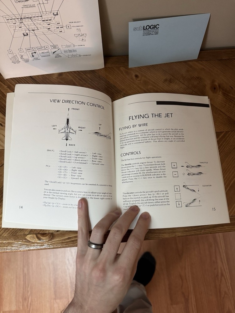 JET IBM PC Disk And Manual