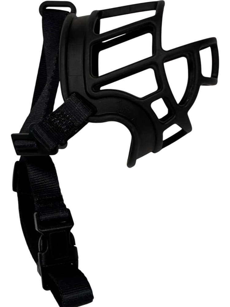 Basket Cage Rubber Dog Muzzle size 4