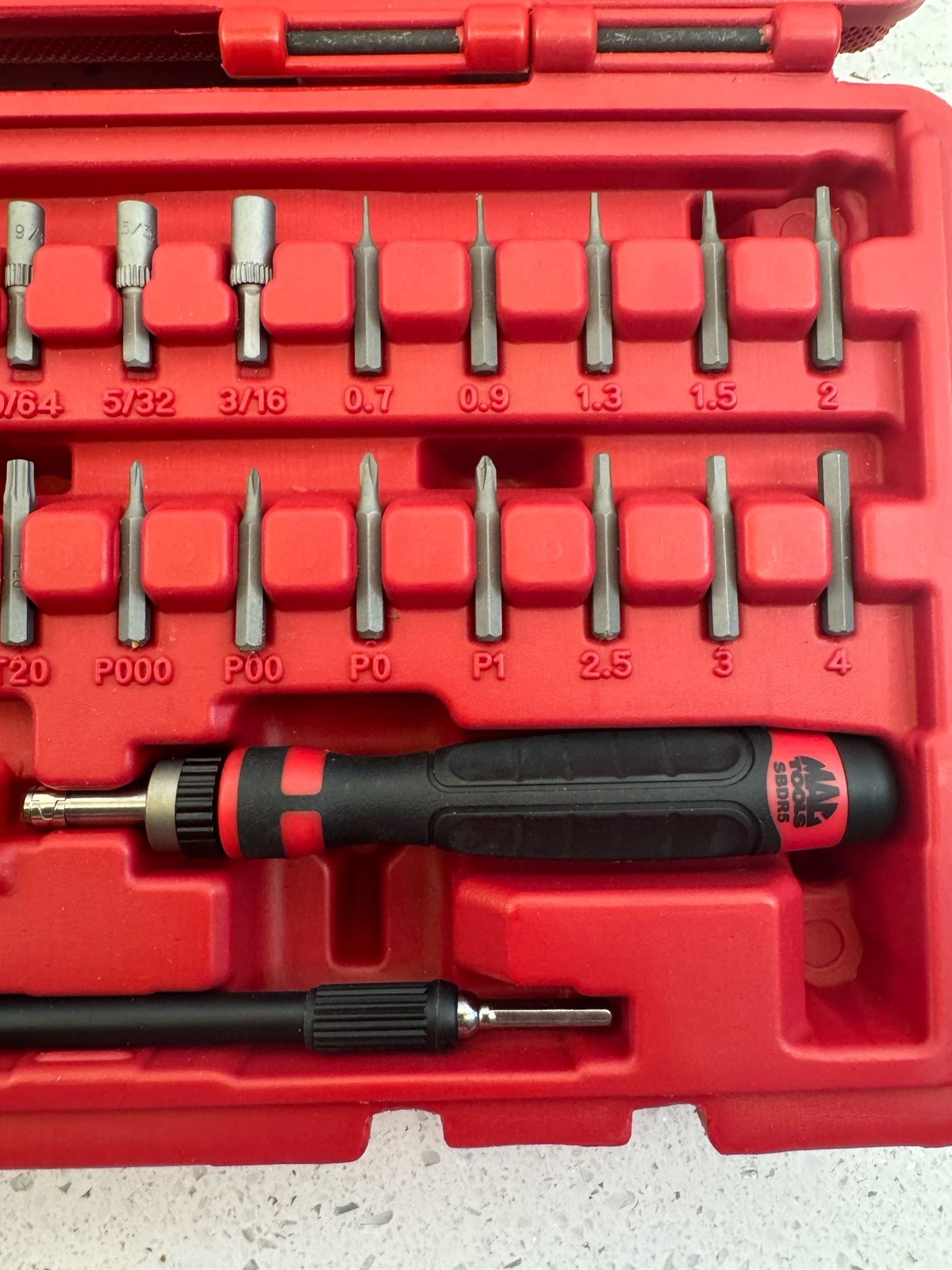 Mac SBDR42SA Mac-Grip Ratcheting Precision Bit Driver Set