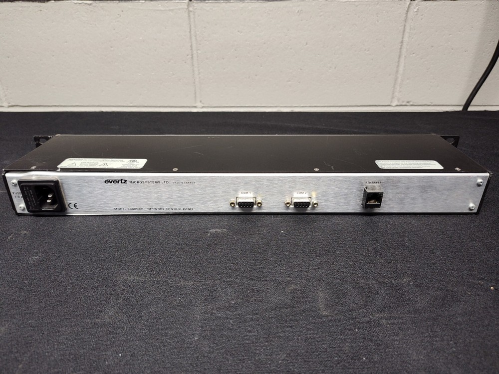 Evertz 9000NCP Network Control Panel*PARTS ONLY*