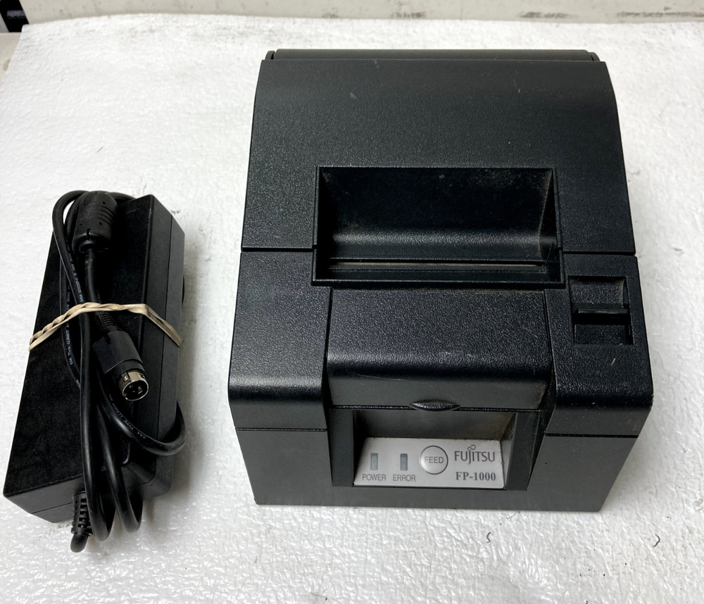 Fujitsu FP-1000 Thermal Receipt Pos Printer with Power Supply & USB
