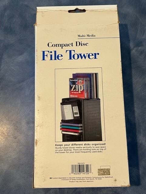 RadioShack Multi-Media Compact Disc File Tower