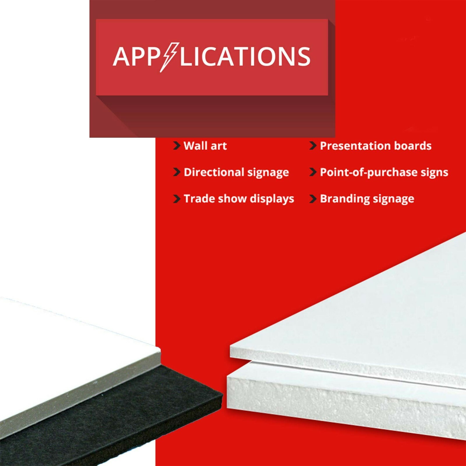 SIBE-R PLASTIC SUPPLY - GATOR BOARD 3/16" Thick PICK COLOR & SIZE