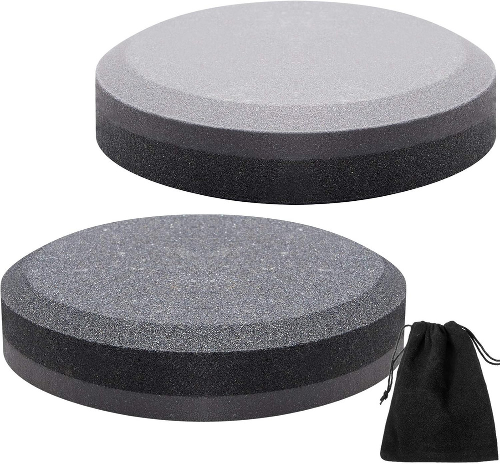 Axe Sharpener Sharpening Dual Grit Multipurpose Sharpener Puck Tool Stone Whetst